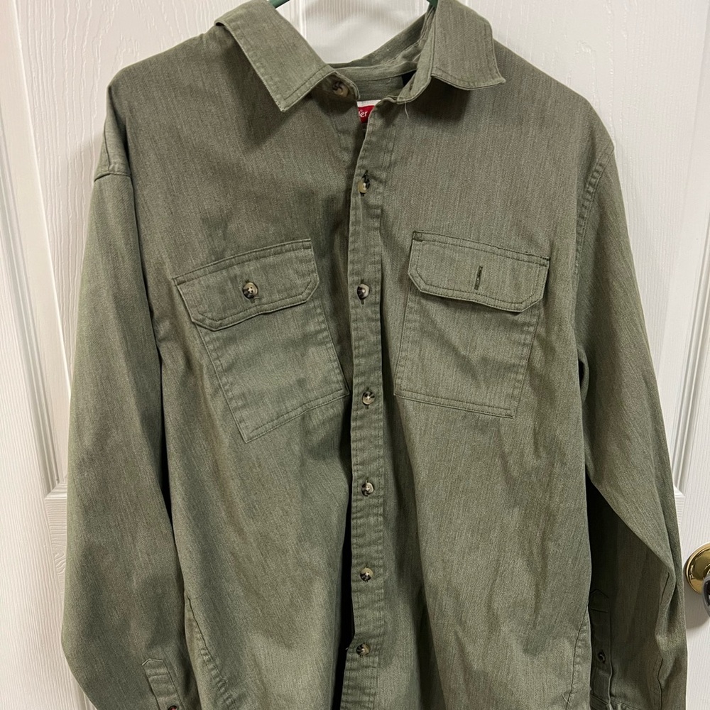 wrangler men’s buttons down men